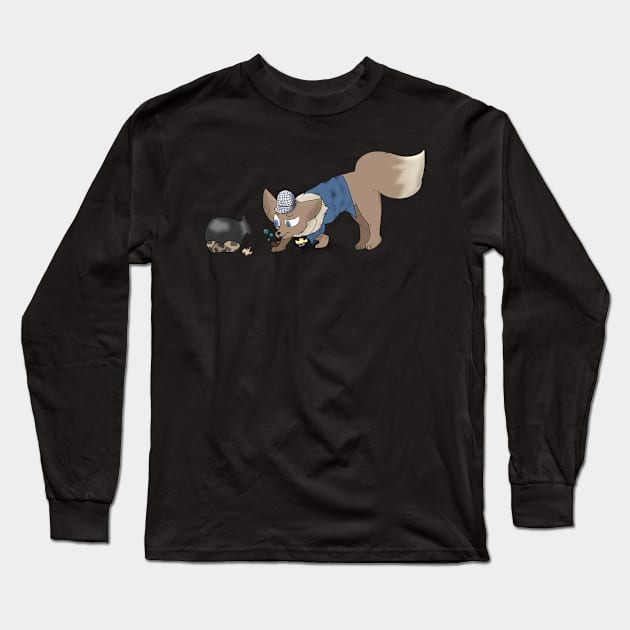 detective Dog! Long Sleeve T-Shirt by TeamNova